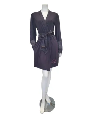 6315 Shale Indulgence Classic Modal Wrap Robe