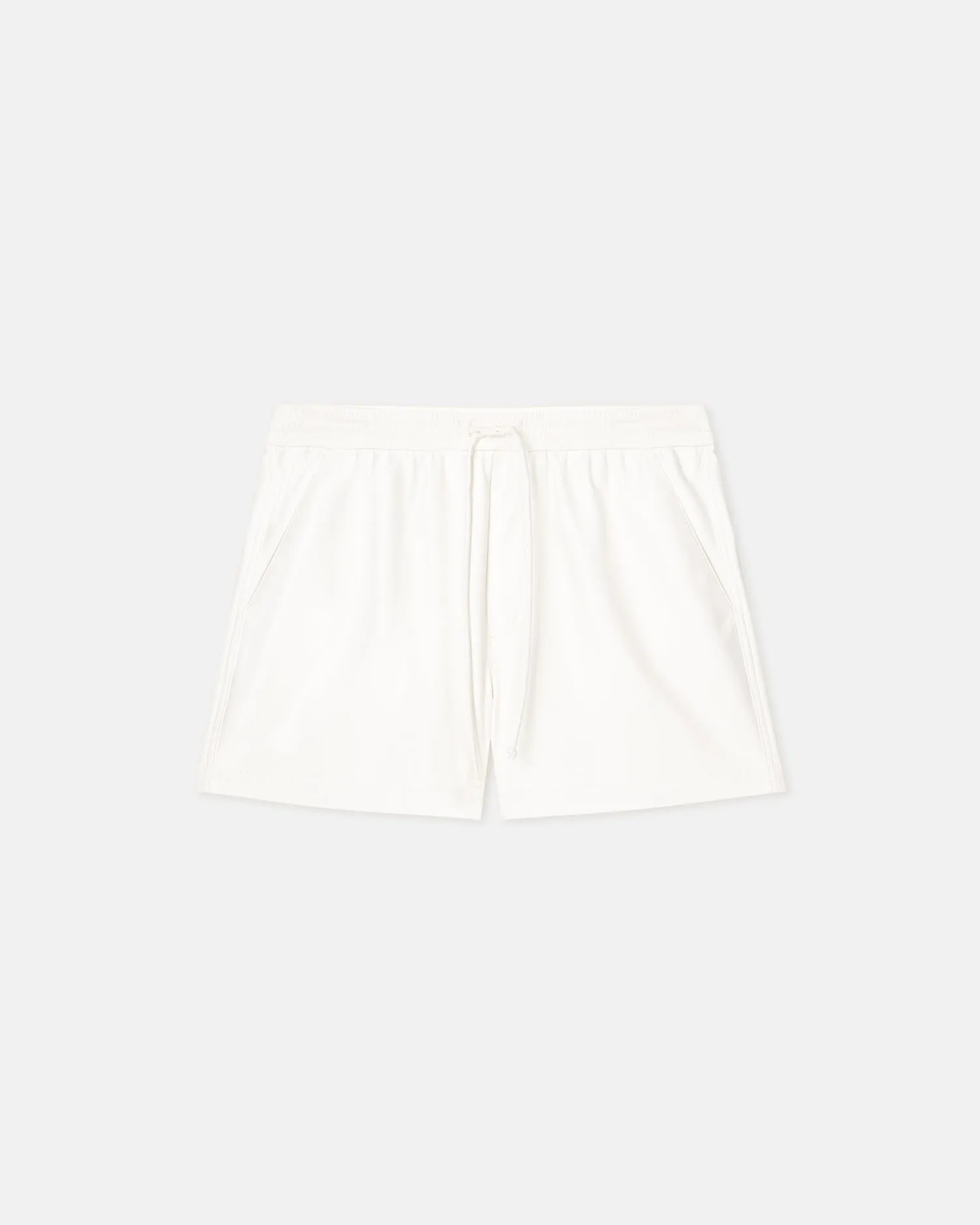 Amil - Okobor™ Alt-Leather Shorts - White