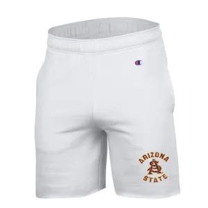 ASU Fleece Shorts WHT