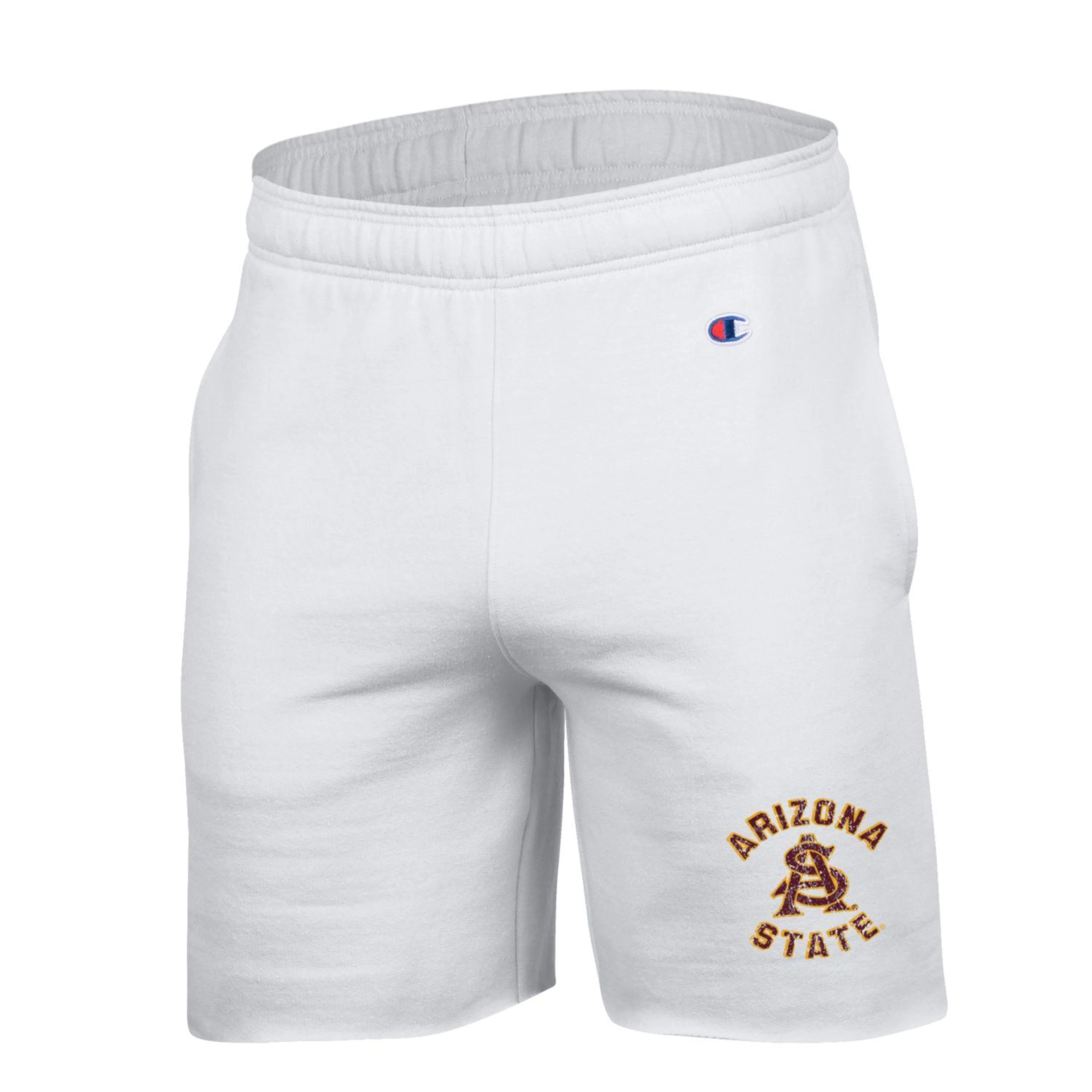 ASU Fleece Shorts WHT