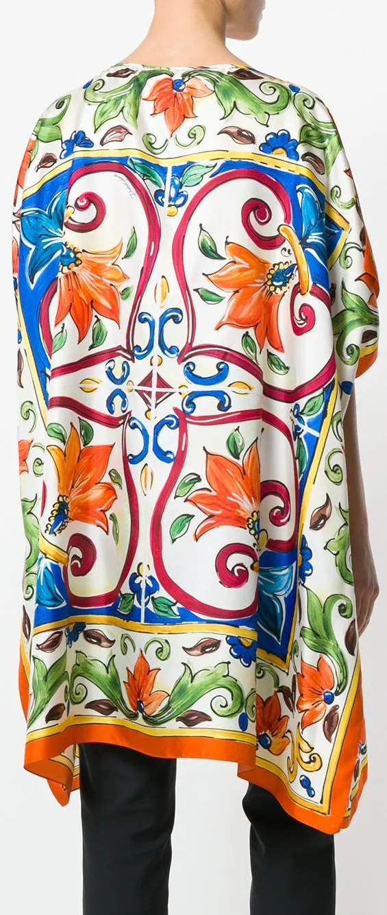 Boxy Handkerchief Tunic Top