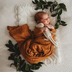 Bronze Baby Organic Muslin Wrap
