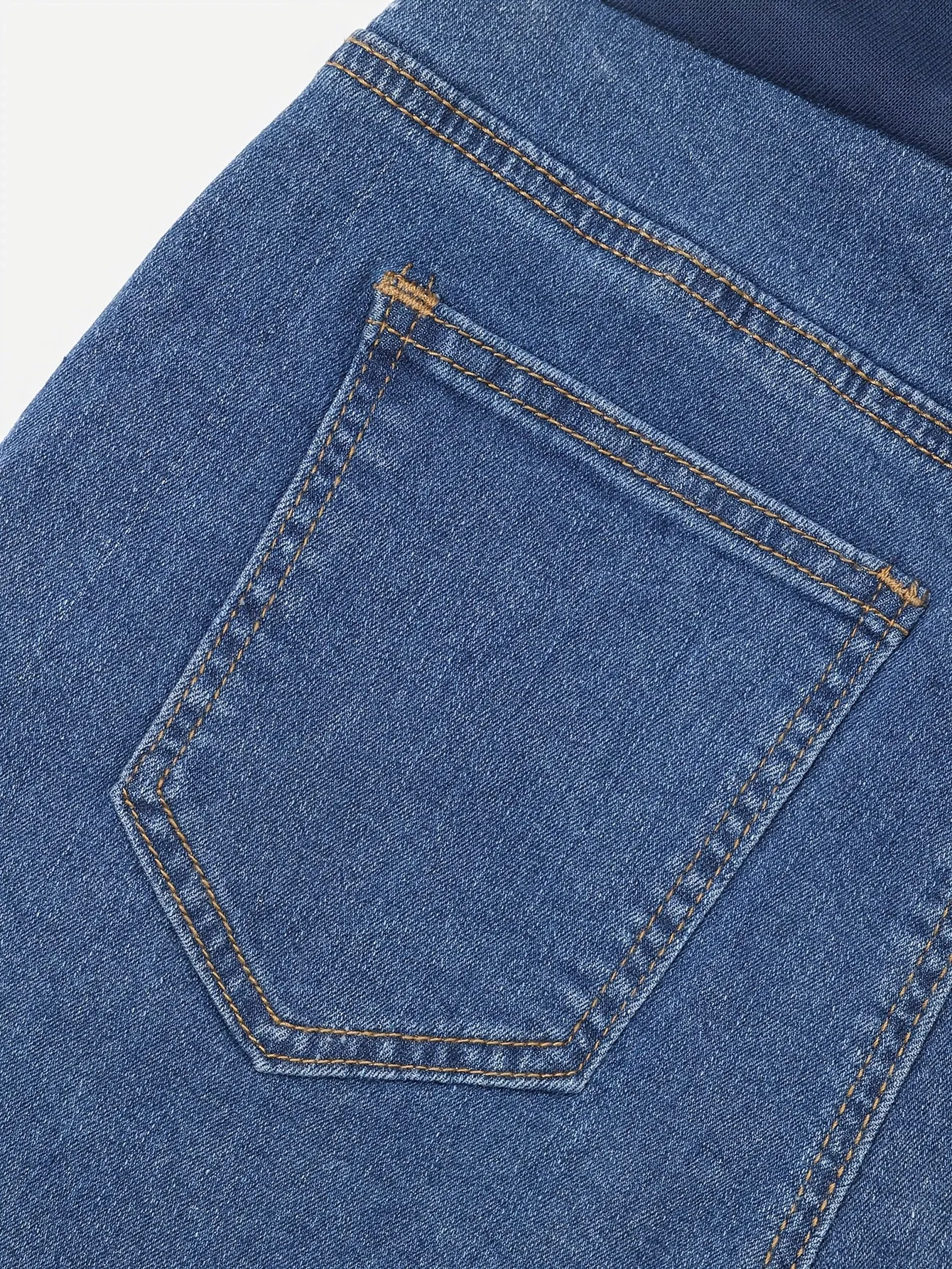 Bump Comfort Denim Maternity Shorts