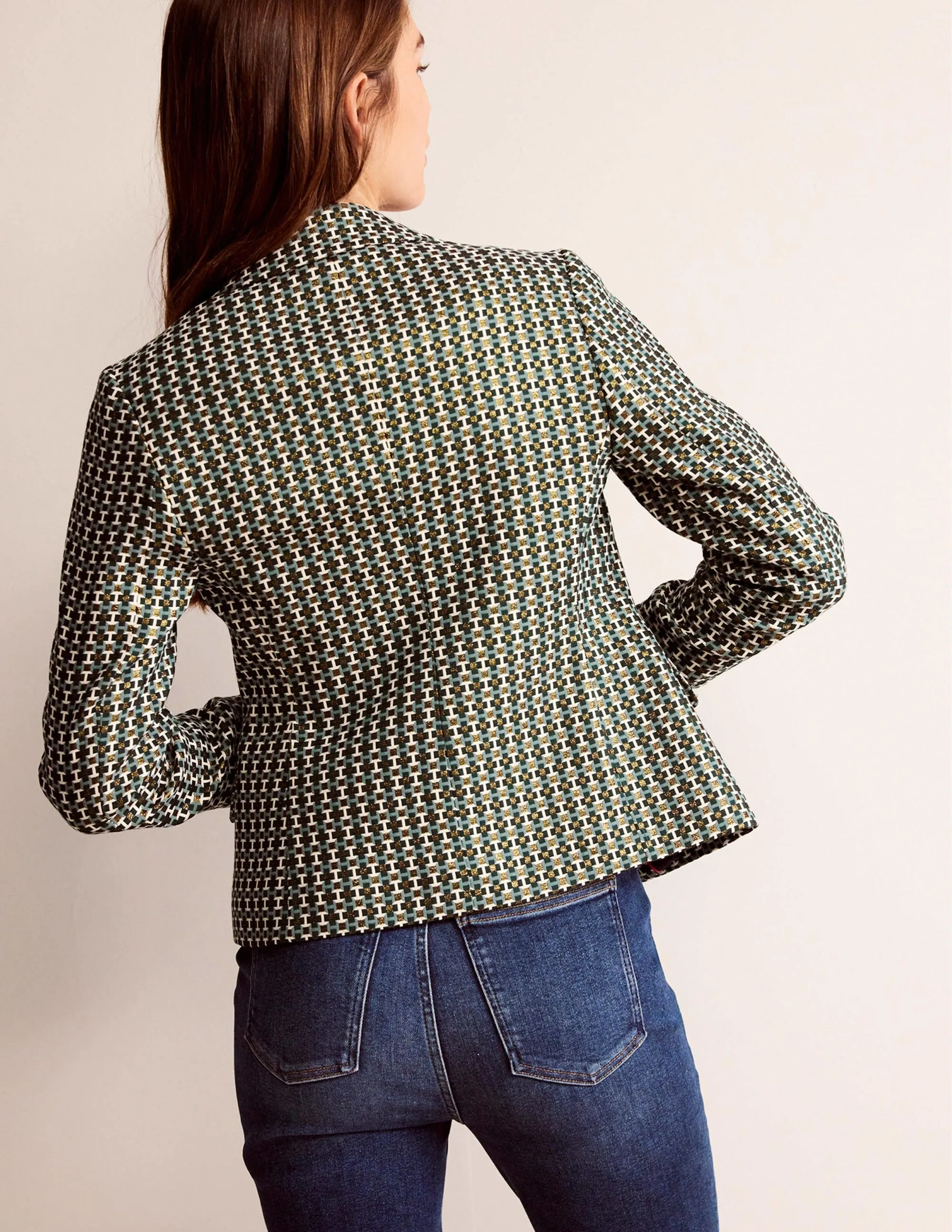 Canonbury Jacquard Blazer-Jacquard