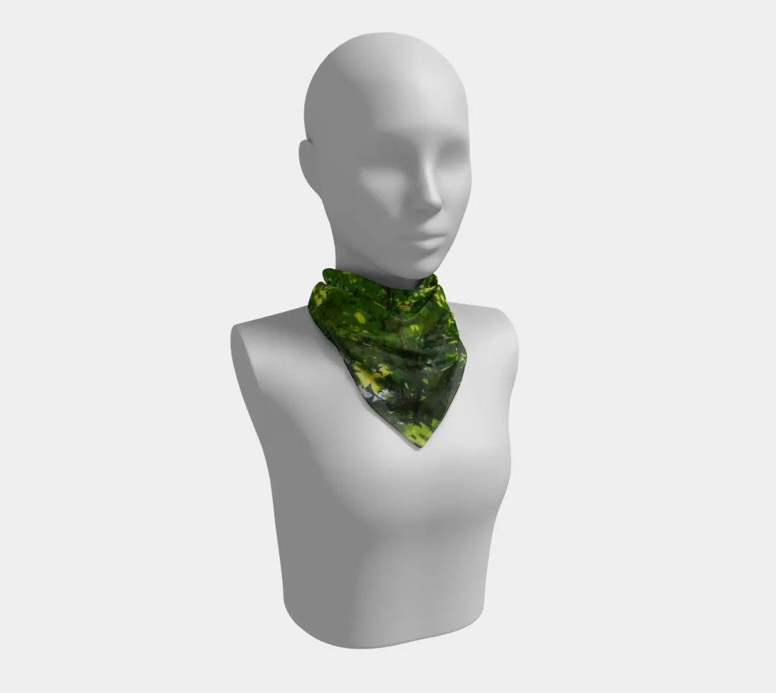 Canopy of Leaves Square Scarf