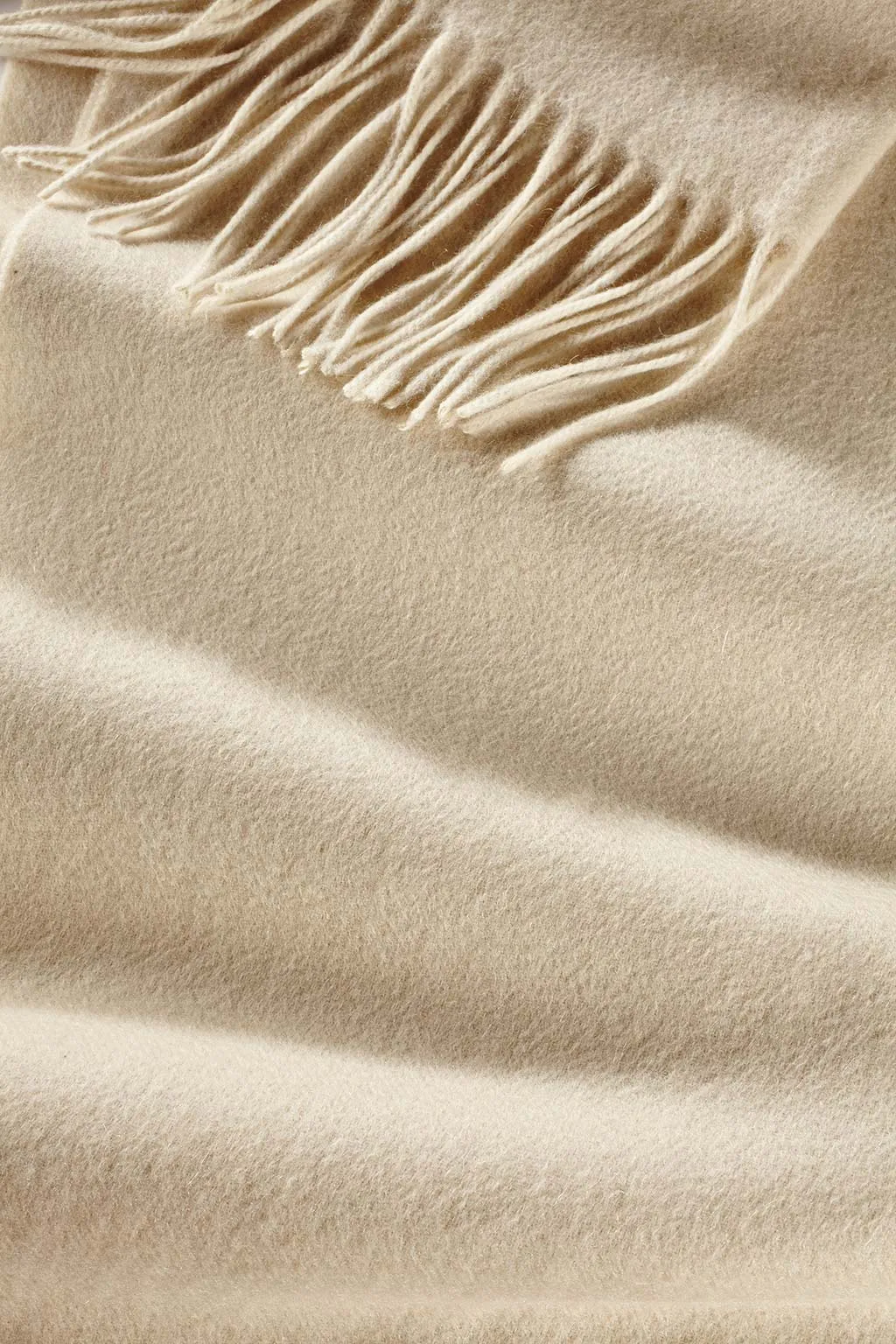 Cashmere Stole - Flax