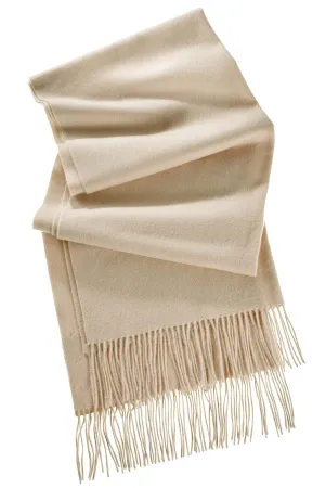 Cashmere Stole - Flax