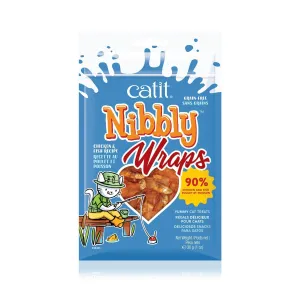 Catit Nibbly Wraps - Chicken & Fish 30g