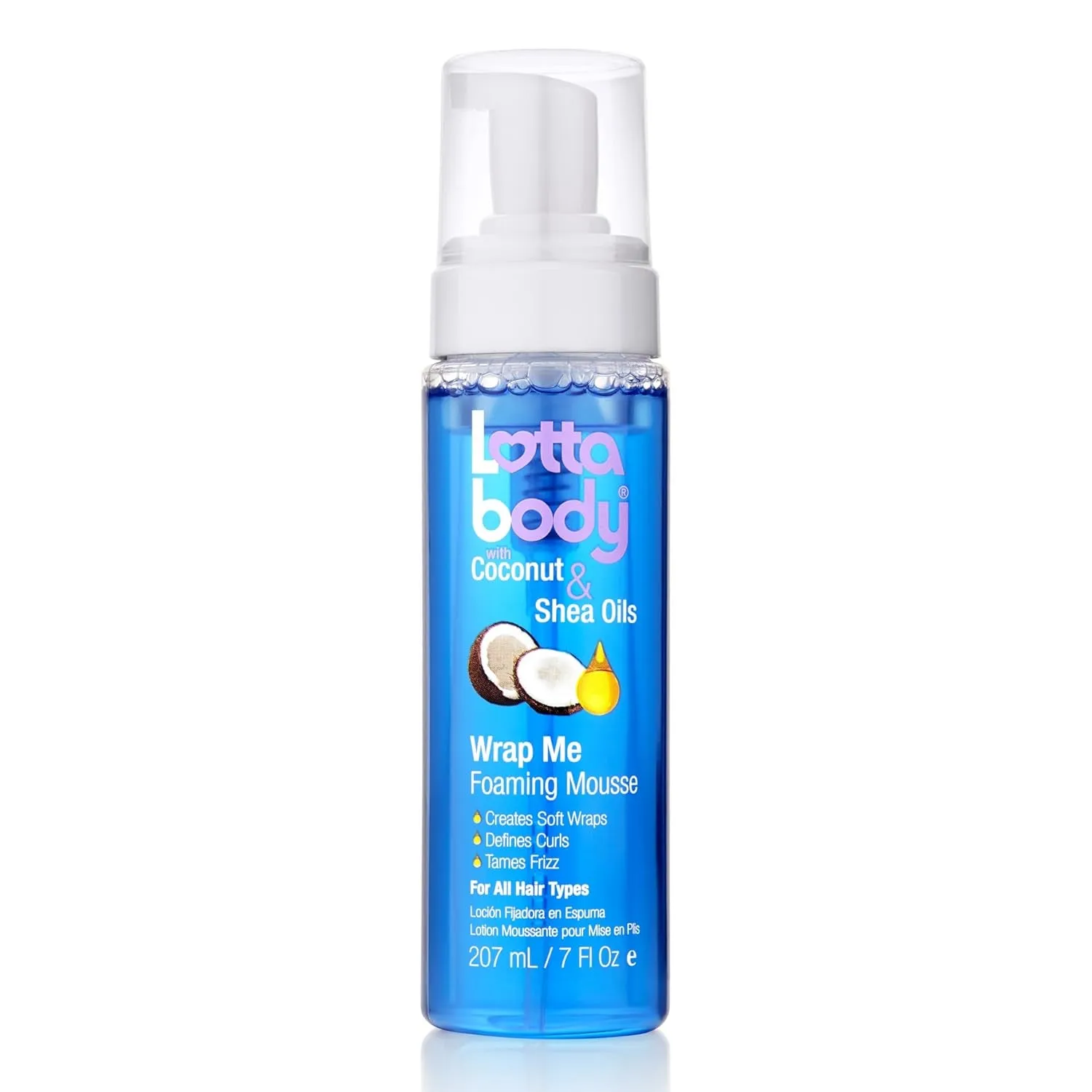 Coconut Oil and Shea Foaming Curl Mousse - 7 Fl Oz