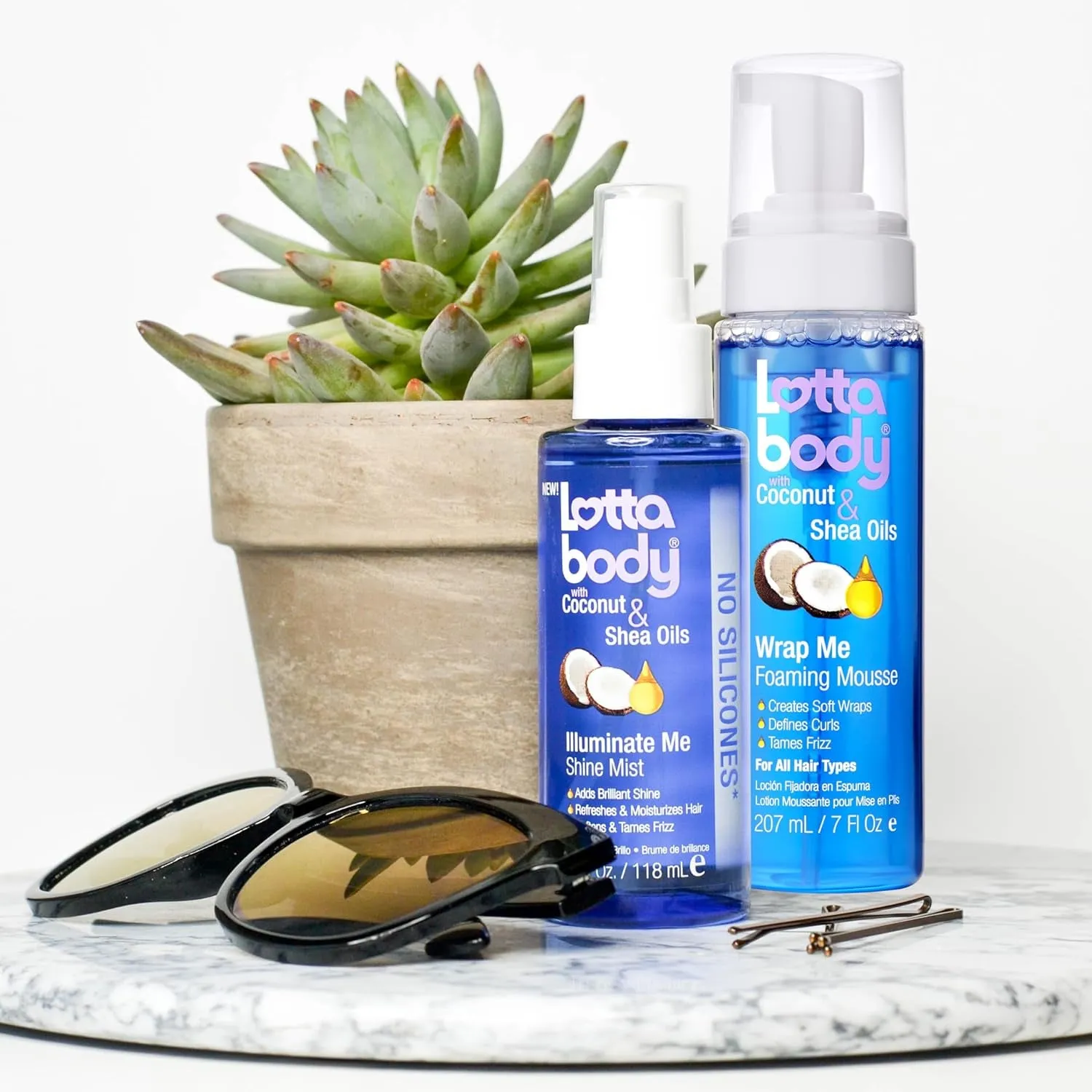 Coconut Oil and Shea Foaming Curl Mousse - 7 Fl Oz