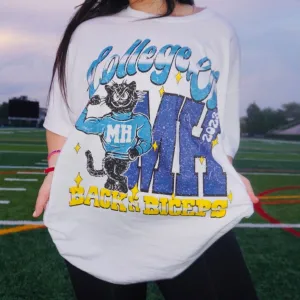 COLLEGE OF BACK & BICEPS - TEE