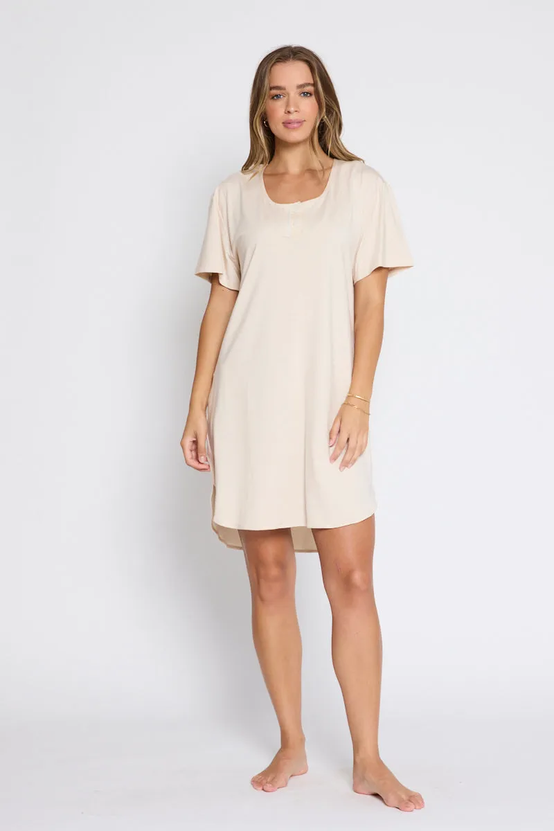 Como Nightdress Soft Sand