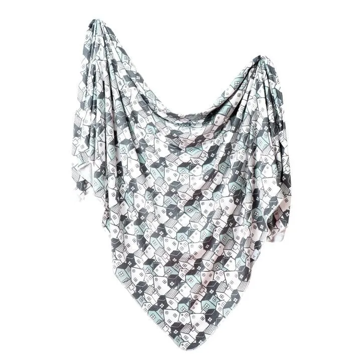 Copper Pearl Swaddle Blanket - Urban
