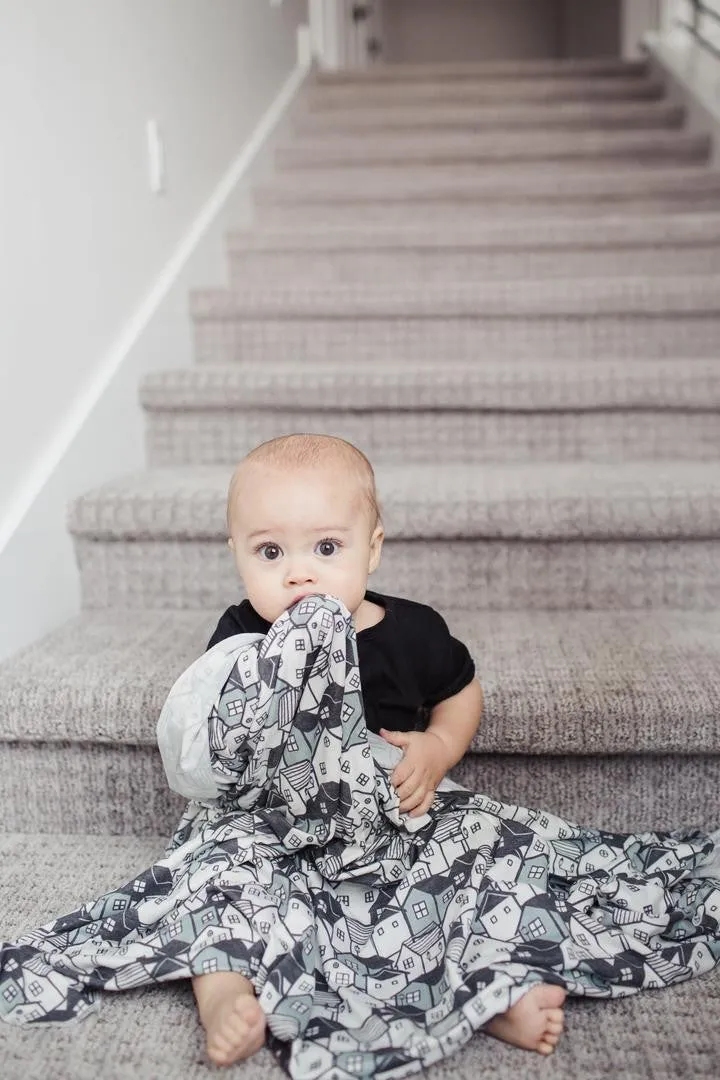 Copper Pearl Swaddle Blanket - Urban
