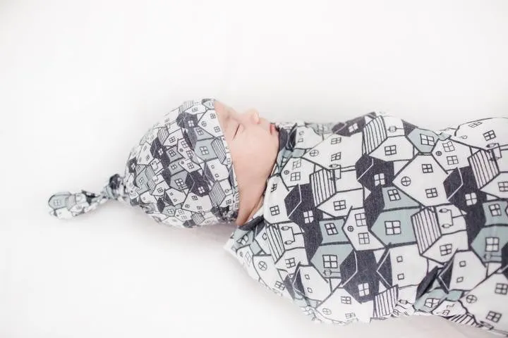 Copper Pearl Swaddle Blanket - Urban