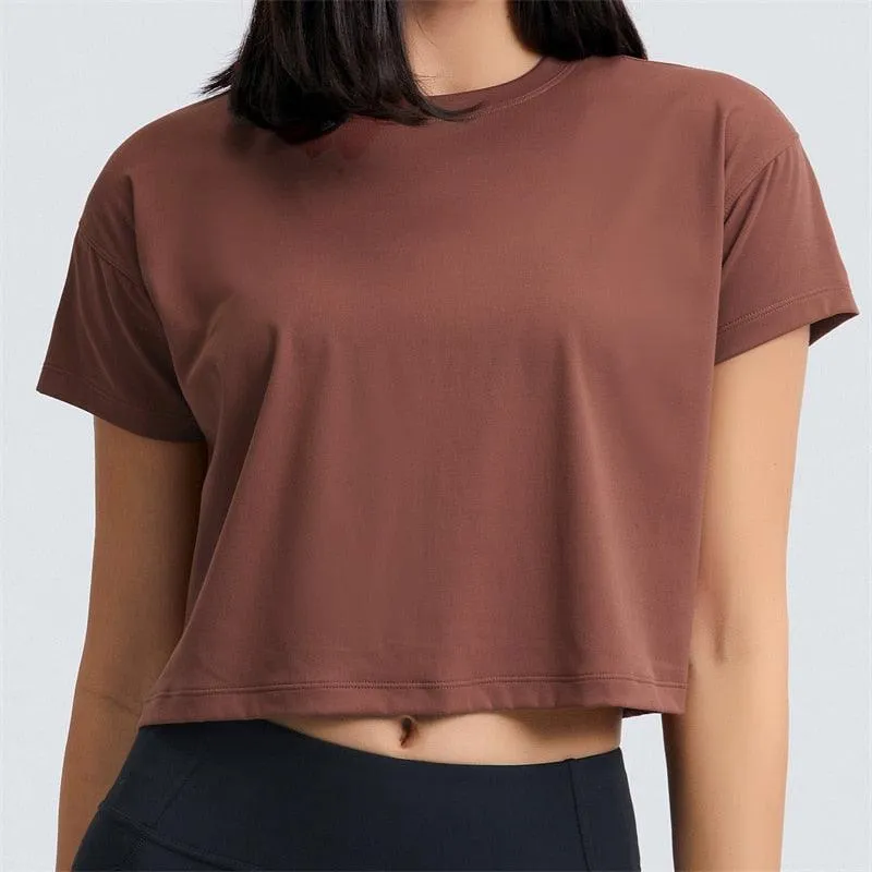COURAGE Crop Shirts