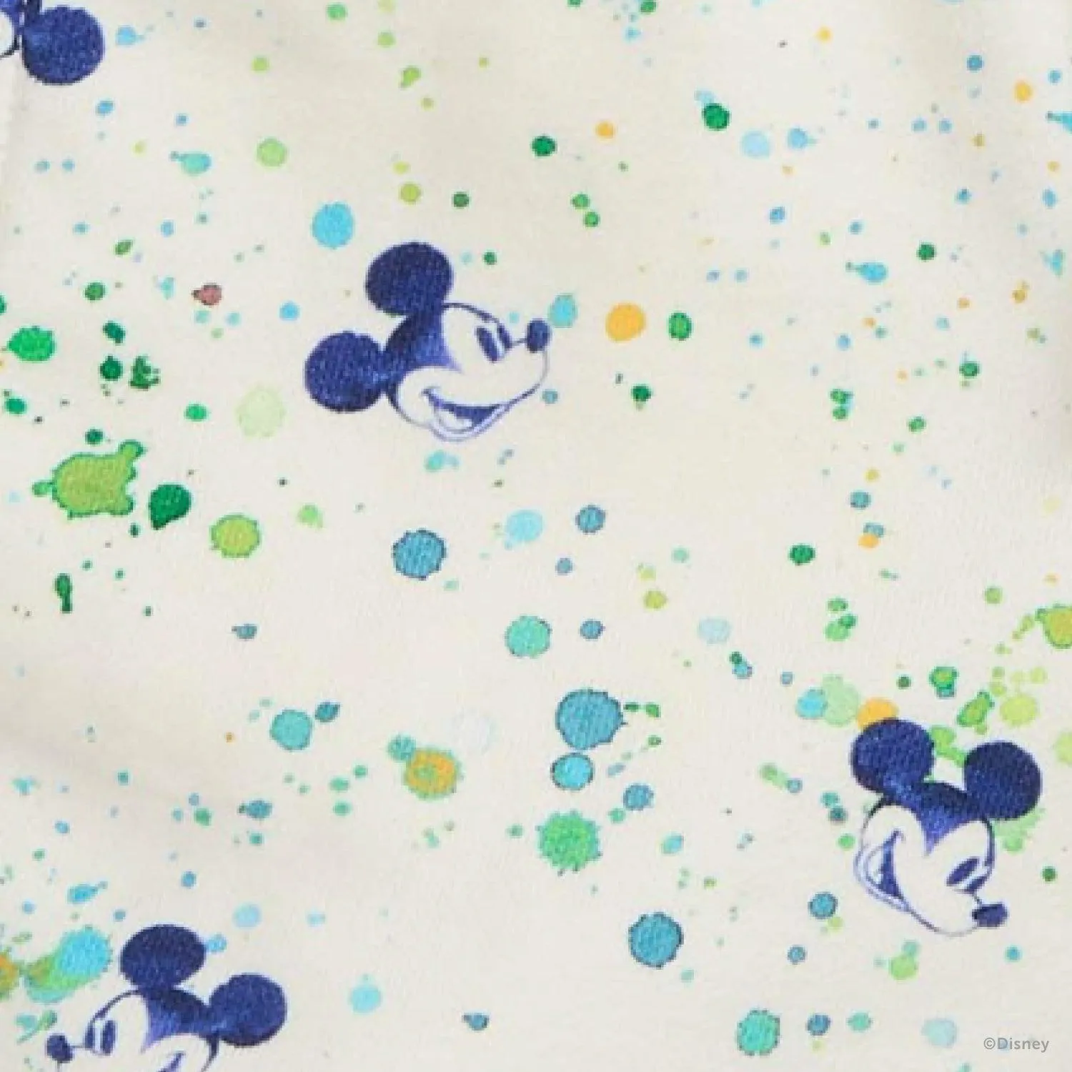 Disney | Magnetic Me Mickey Splatter cotton wide leg sweatpant