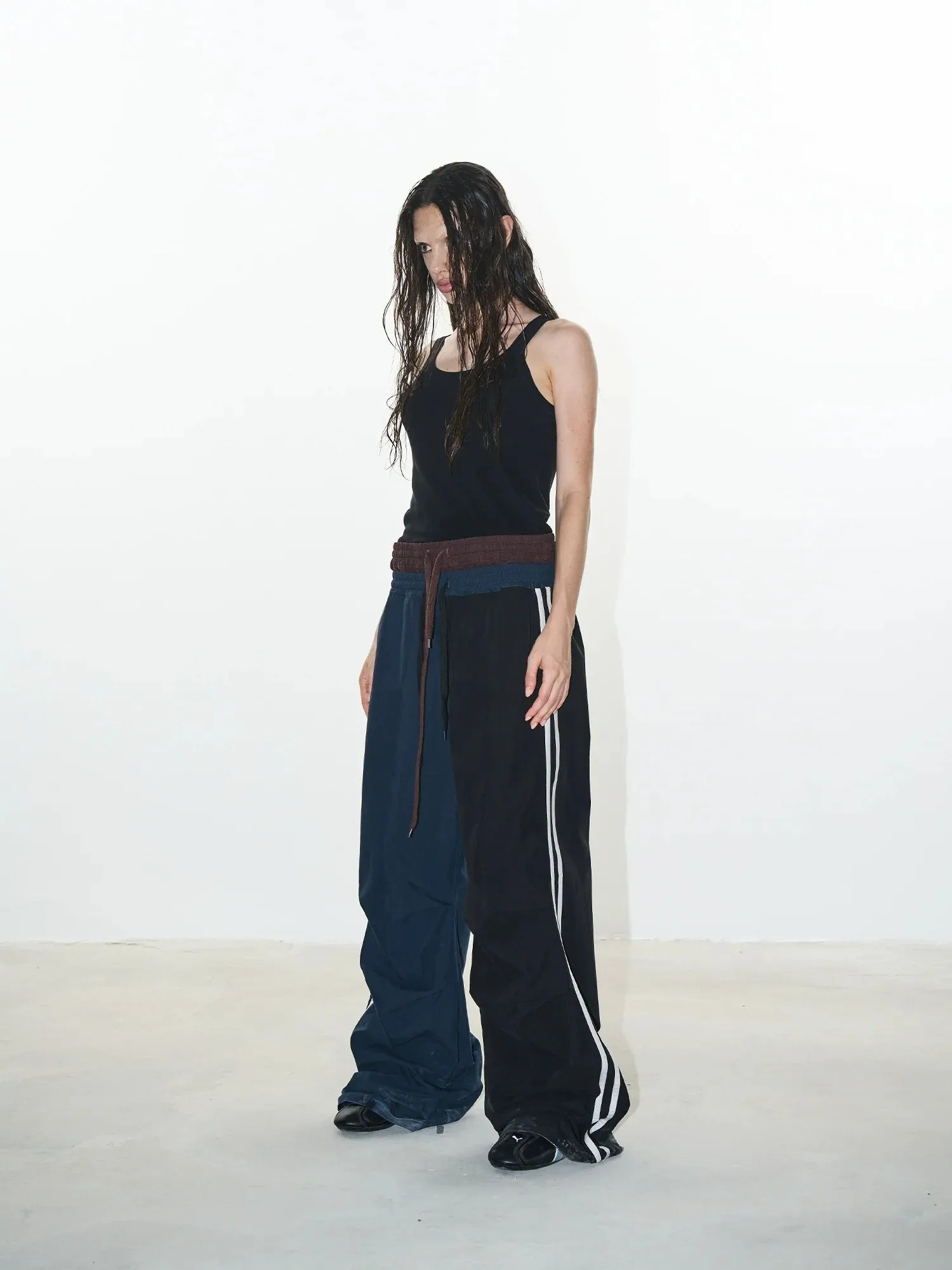 Dual-Tone Track Pants