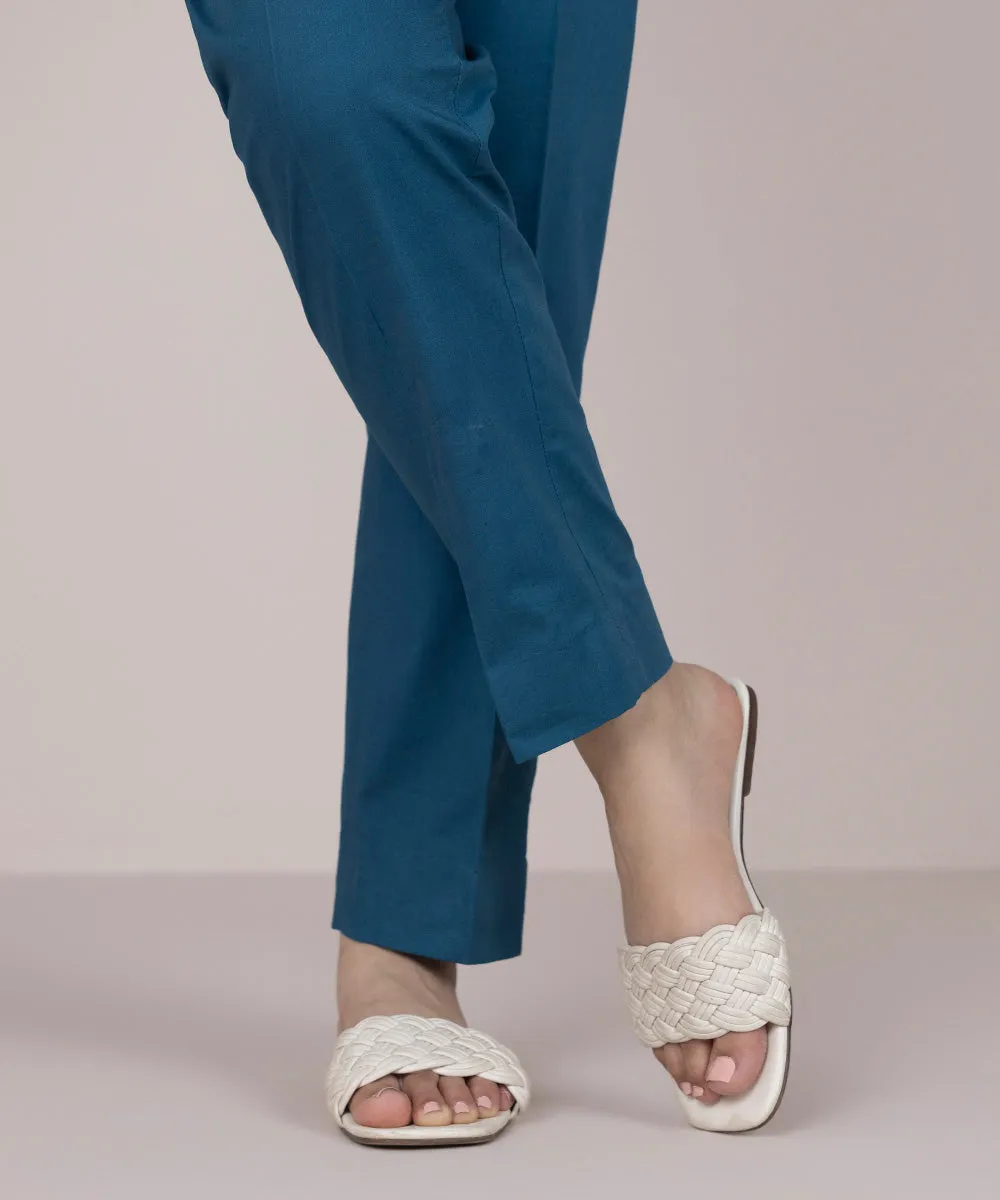 Dyed Cambric Trouser-U2Dedy24V42T