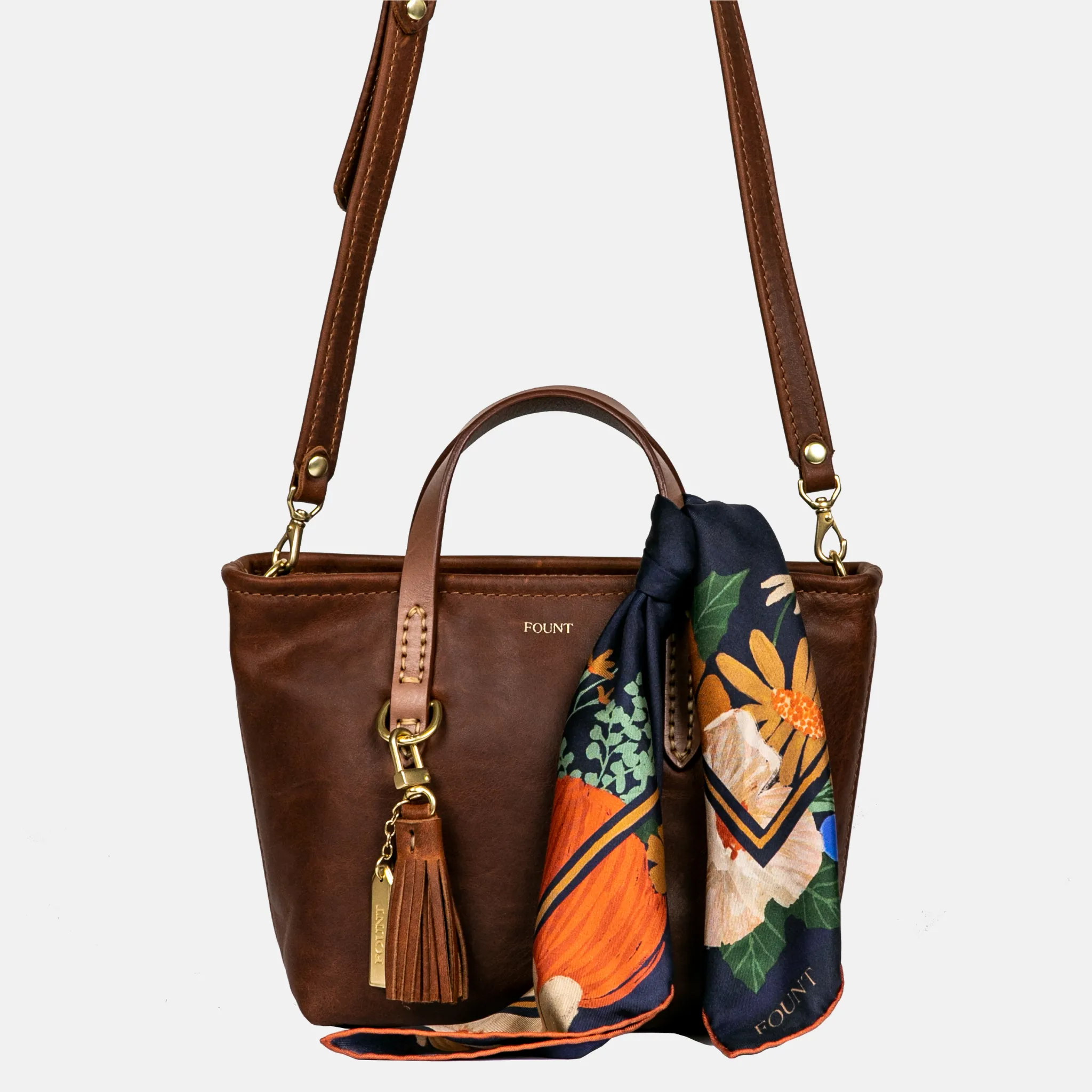 FOUNT x Lettie Briggs Floral Scarf