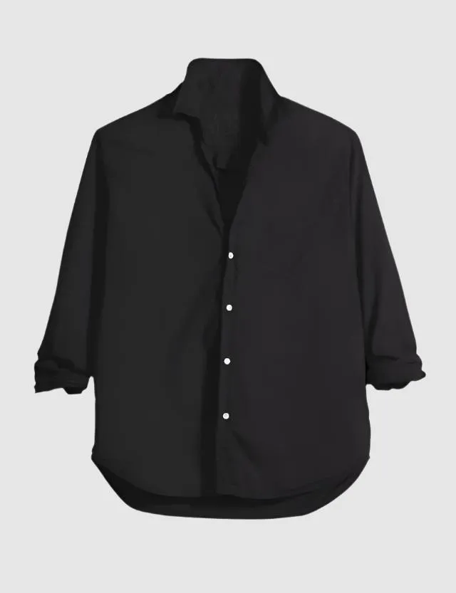 Frank and Eileen Eileen Relaxed Shirt in Black