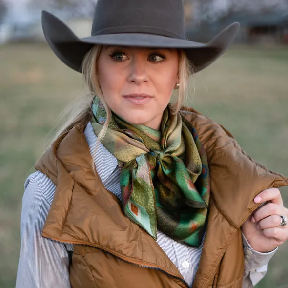 Fringe Scarves Santa Fe Long Tall