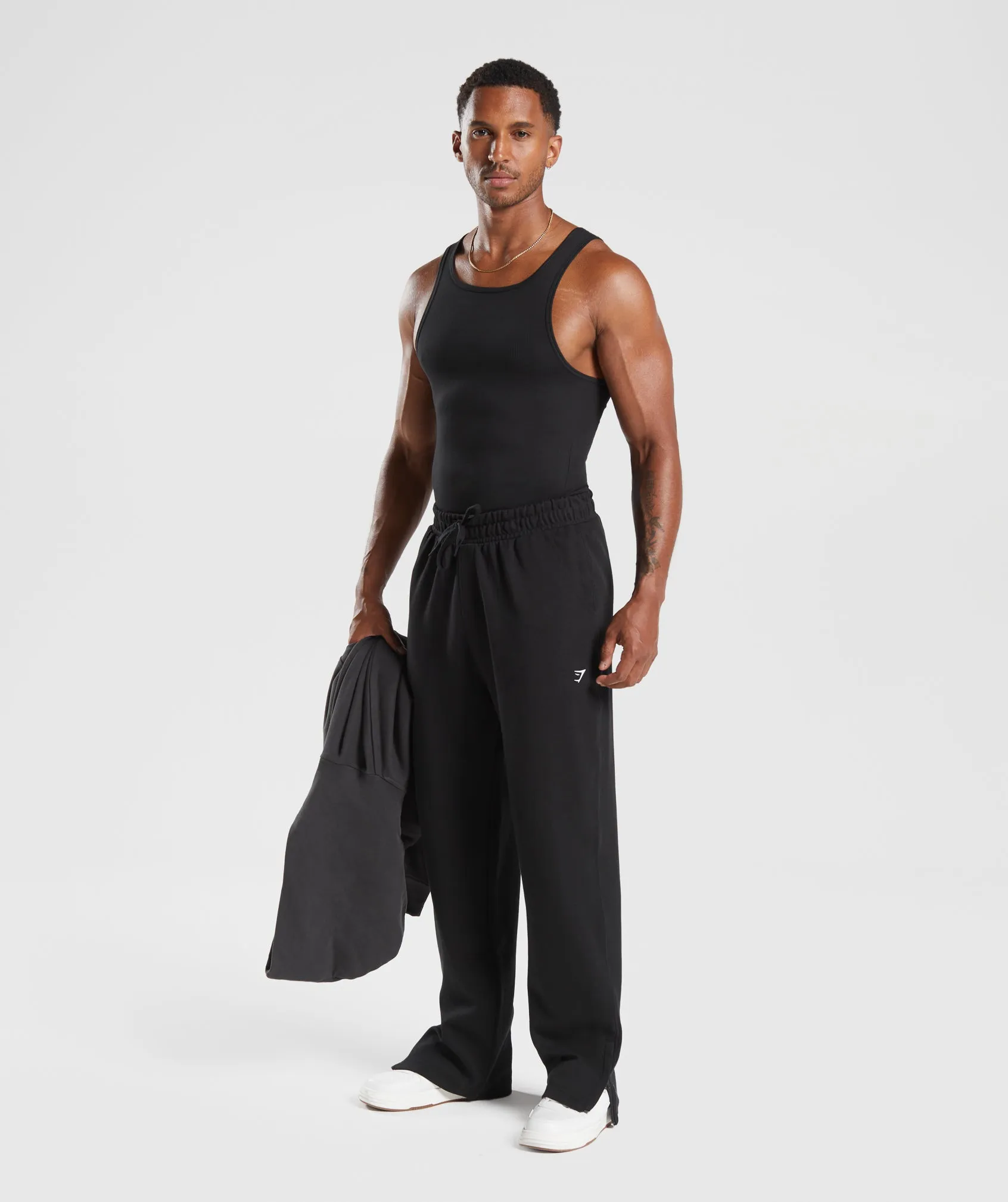 Gymshark Rest Day Track Pants - Black