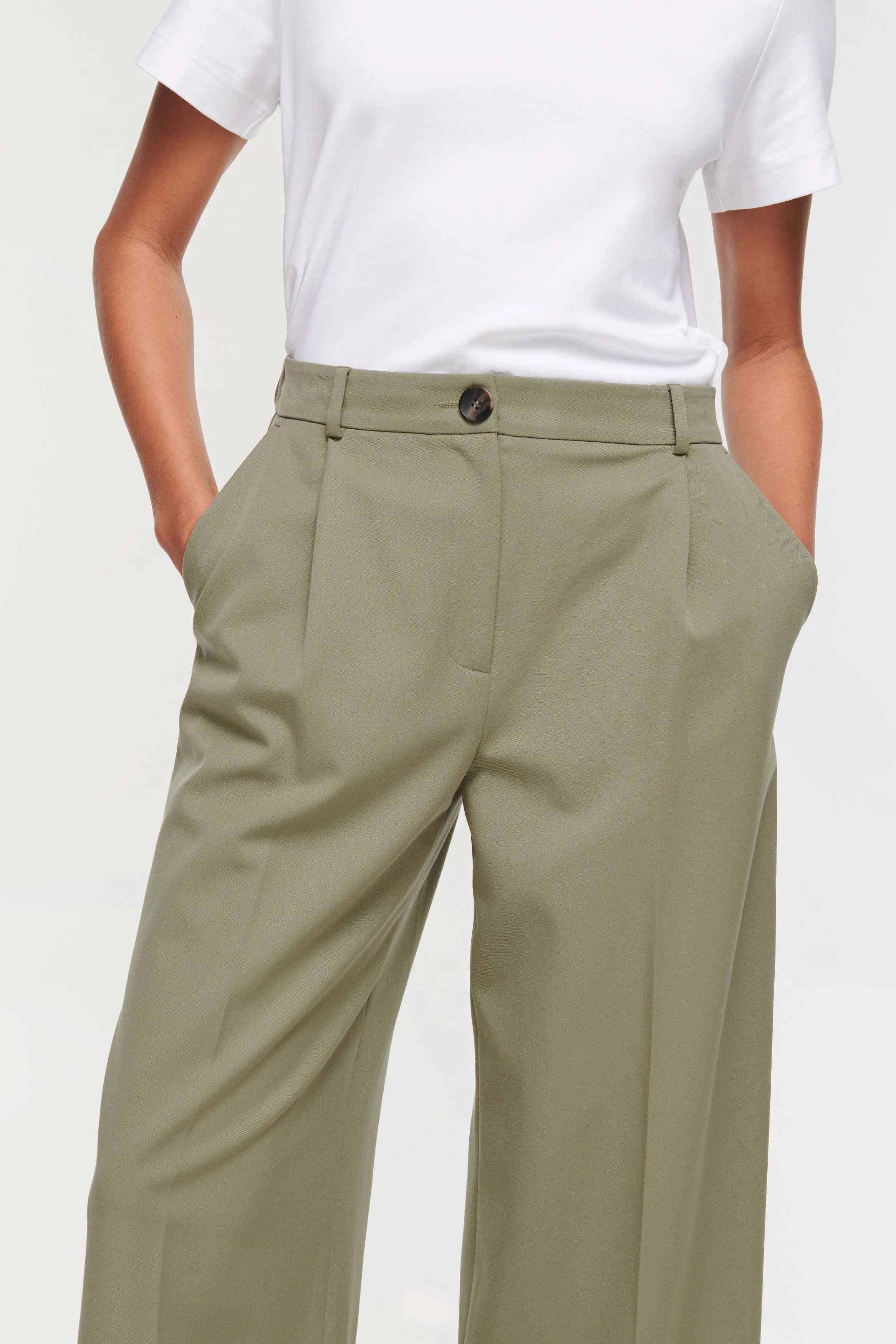 Hainault Wide Leg Trousers
