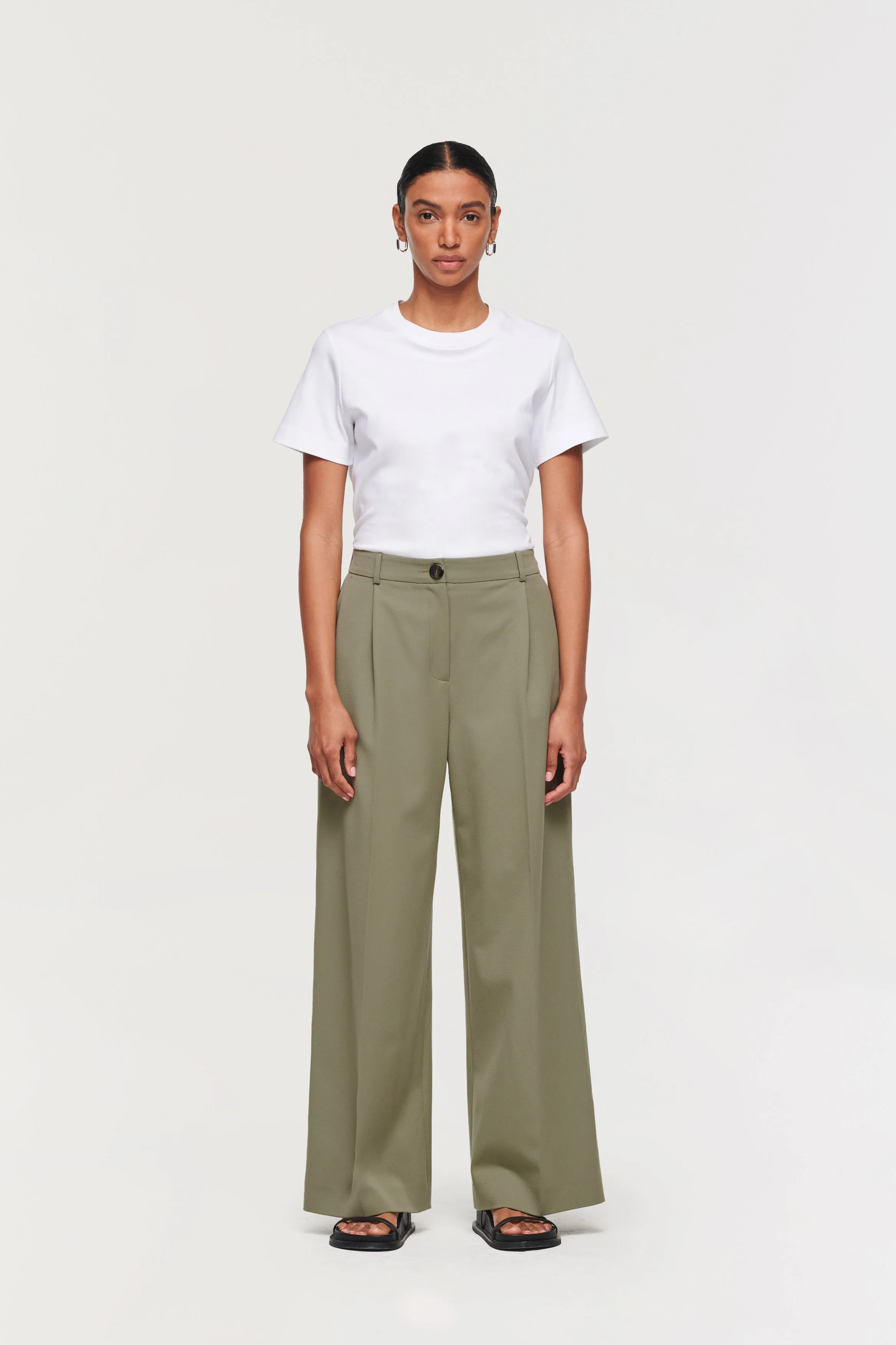 Hainault Wide Leg Trousers