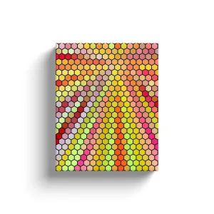 Honeycomb Pattern - Canvas Wraps