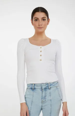 Inga Top in White