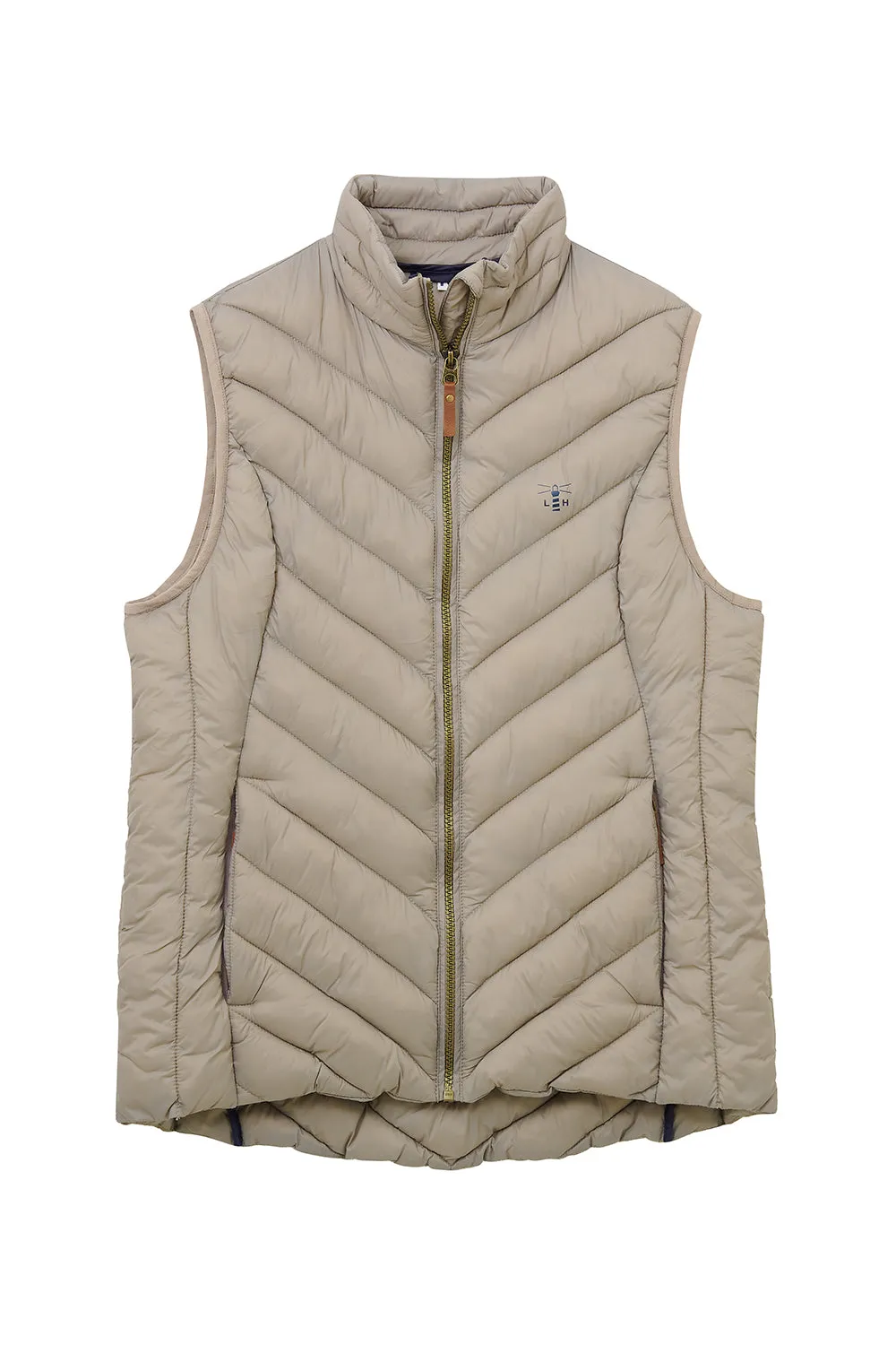 Lighthouse Laurel Ladies Gilet - Mocha