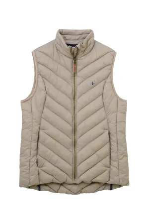 Lighthouse Laurel Ladies Gilet - Mocha