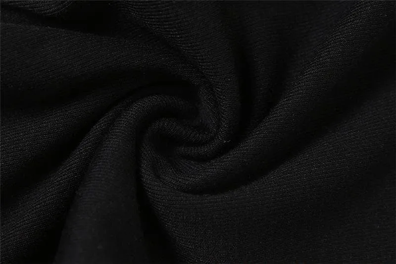 Long sleeve self tie bowknot hollow out solid crop cut out top