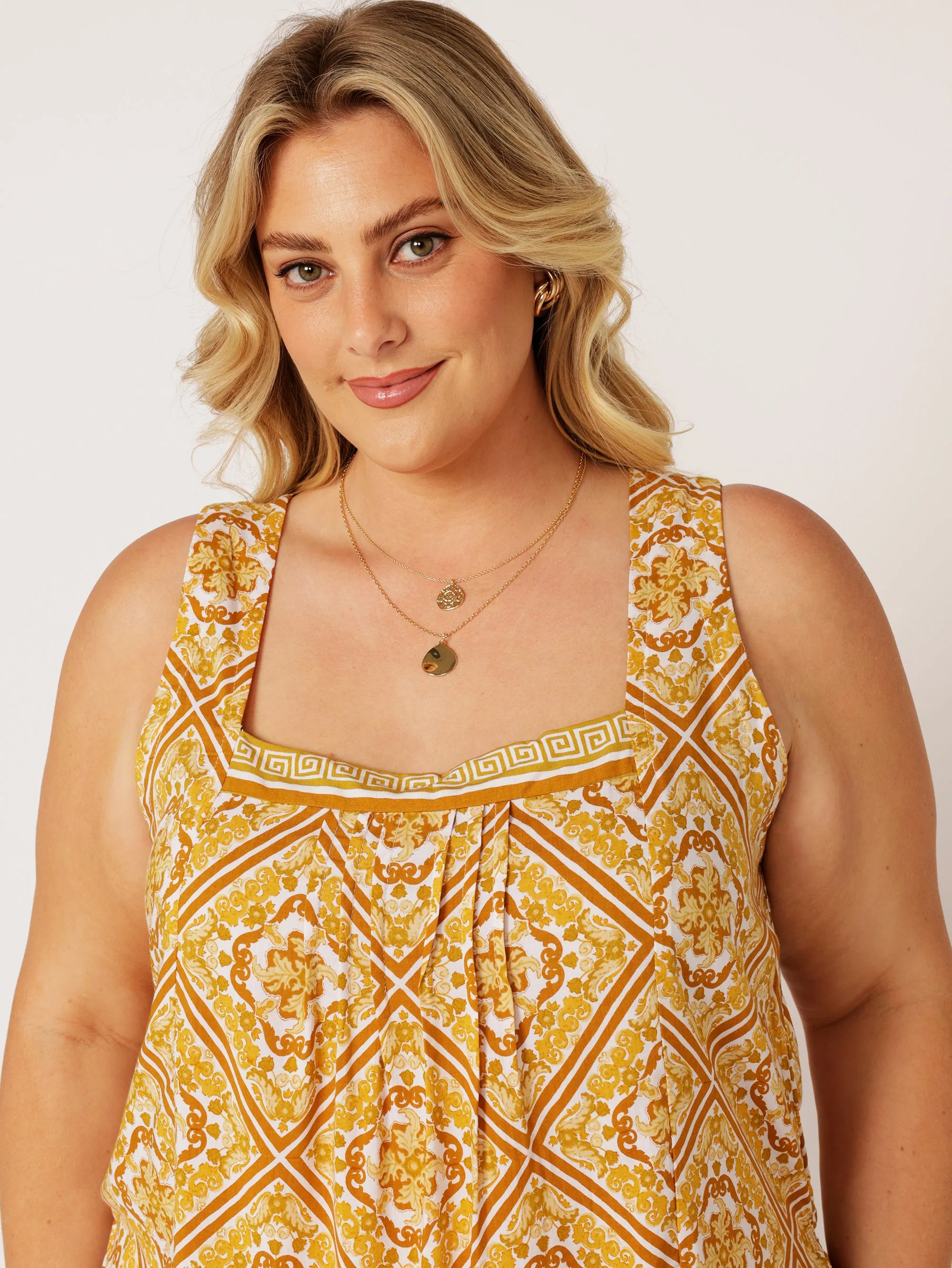 Lotus Tank LONG | Golden Tile