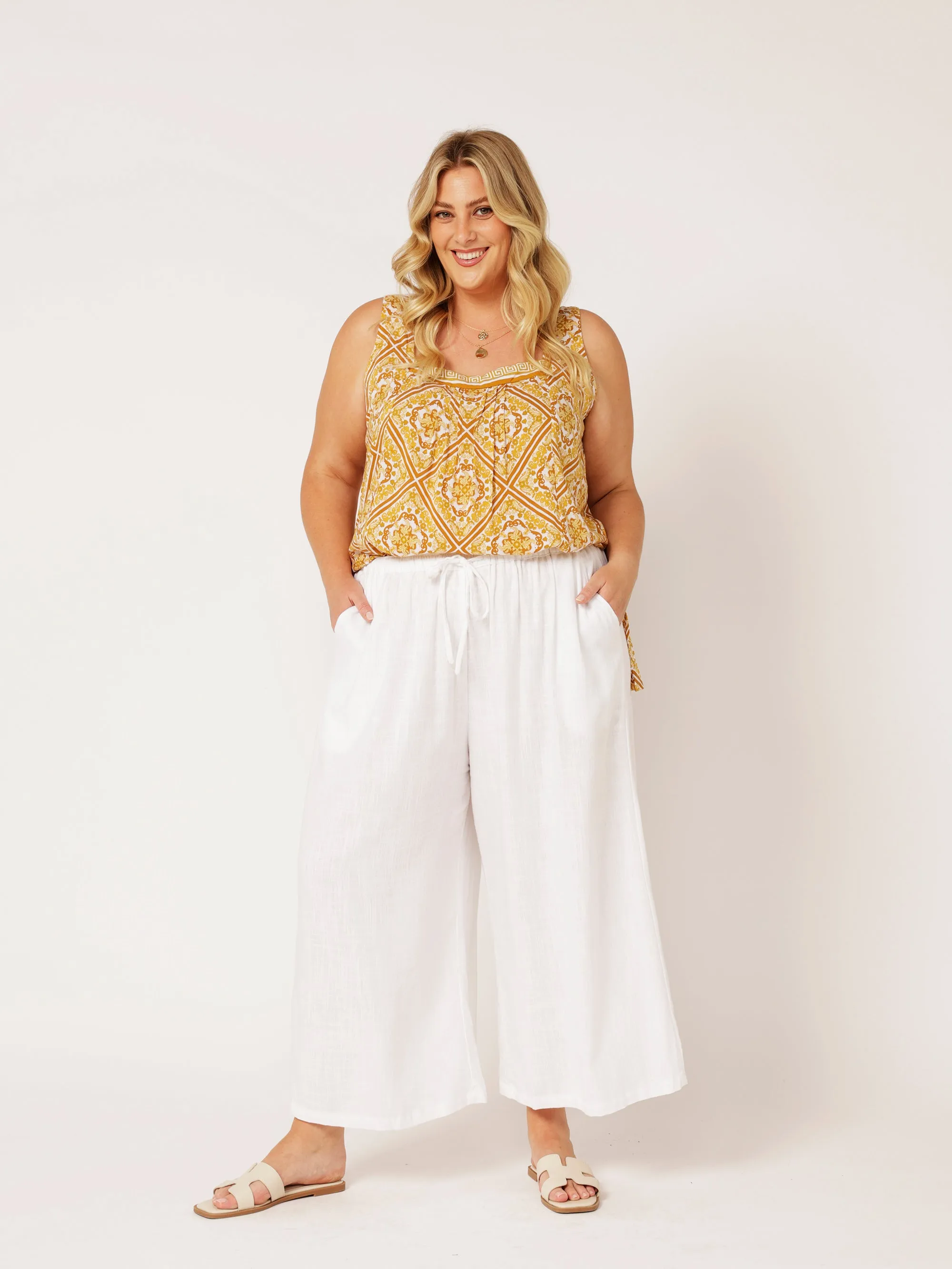 Lotus Tank LONG | Golden Tile