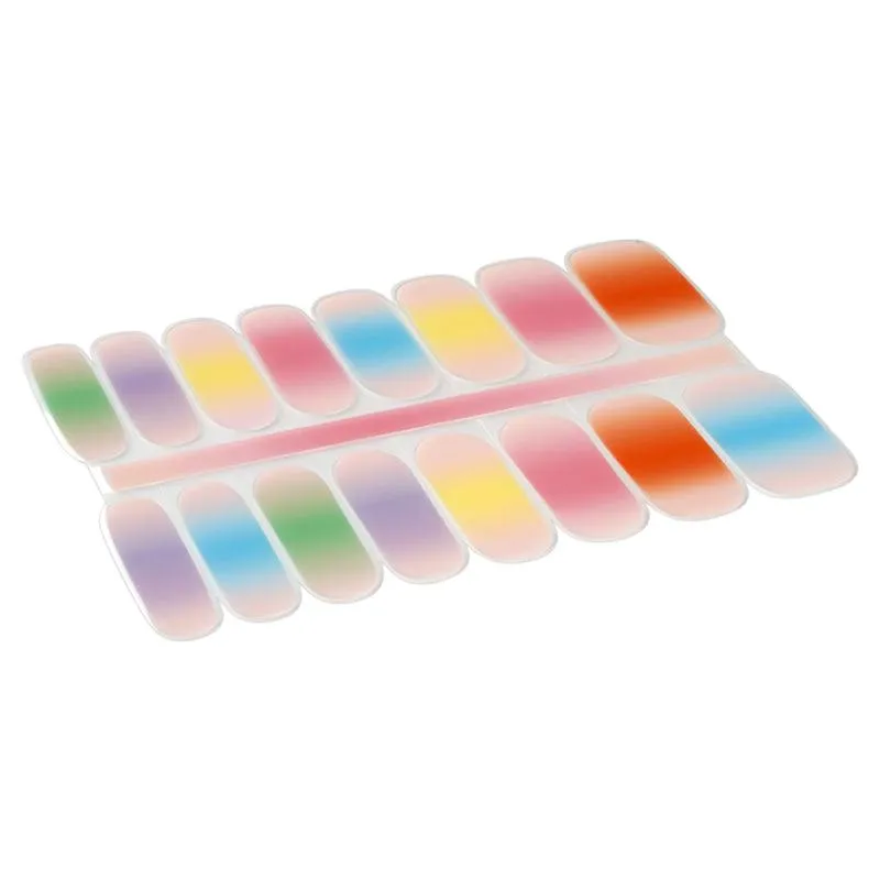 Marshmallow | Jellies DIY Soft Semi Cured Gel Nail Wraps