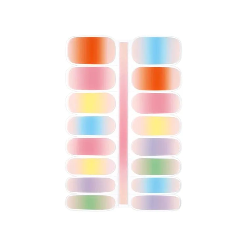 Marshmallow | Jellies DIY Soft Semi Cured Gel Nail Wraps