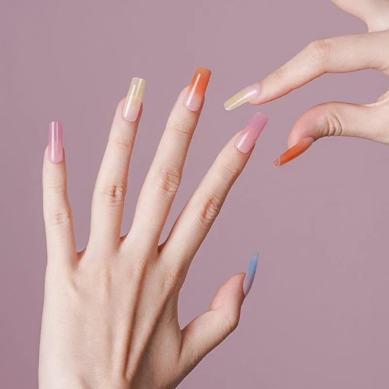 Marshmallow | Jellies DIY Soft Semi Cured Gel Nail Wraps