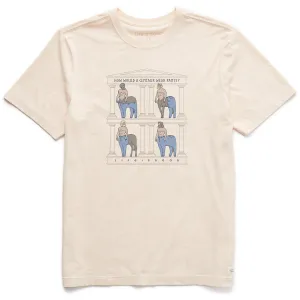 Men's How Would a Centaur Wear Pants? Short Sleeve Crusher Tee
