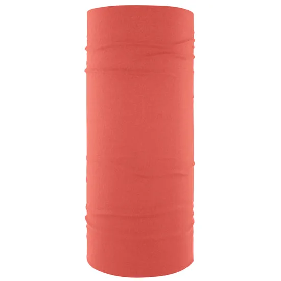 MOTLEY TUBE, SOLID CORAL SOFT POLYESTER ZAN# T291