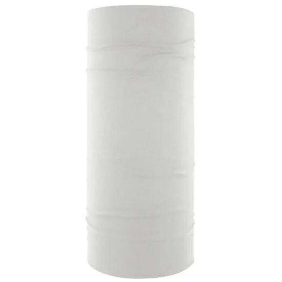MOTLEY TUBE, SOLID WHITE SOFT POLYESTER ZAN# T089