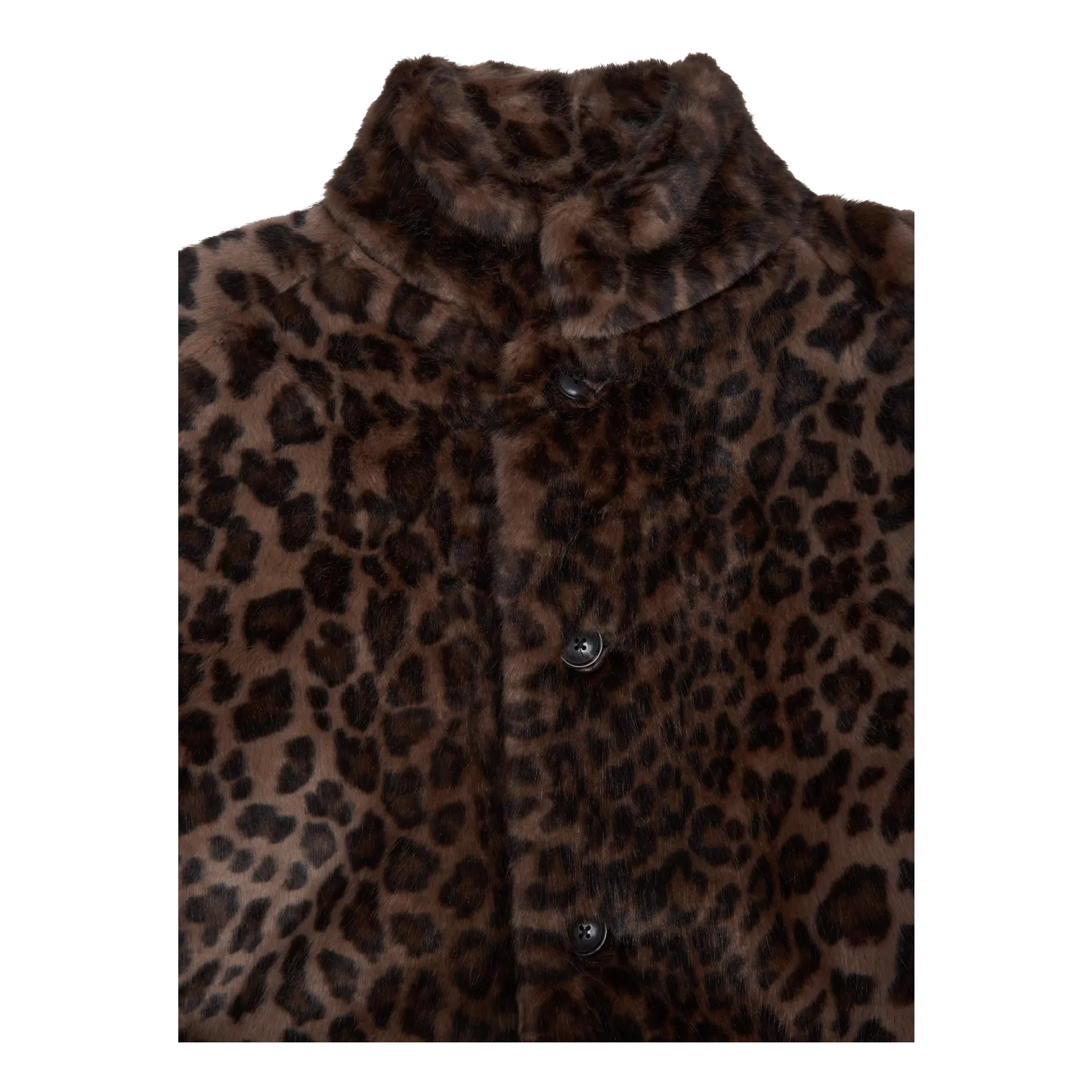 Needles S.c. Car Coat - Faux F Brown