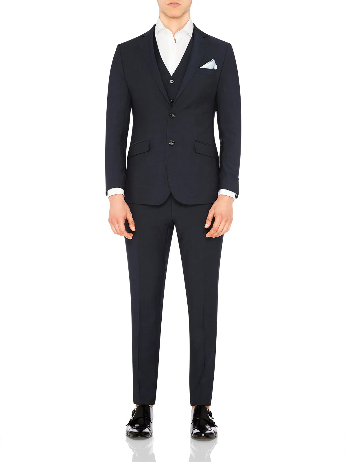 New Hopkins Suit Trousers Gunmtal