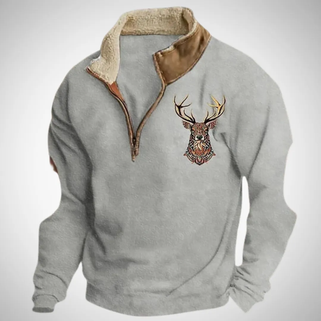 Norman Quarter Zip-Up Pullover