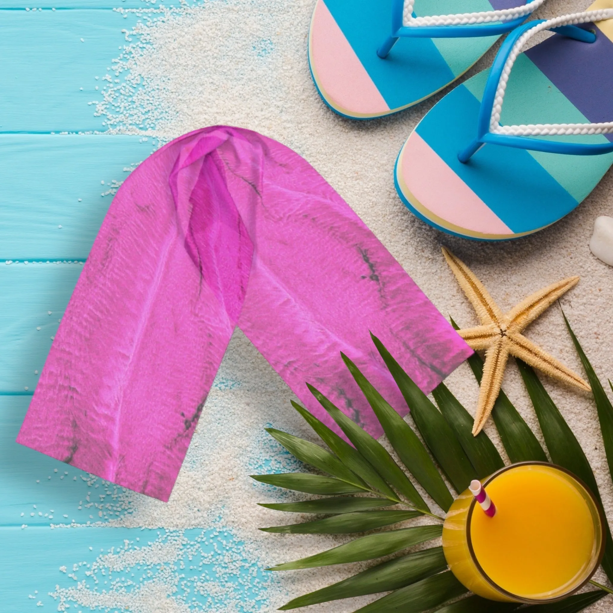 Pink Sand Long Scarf