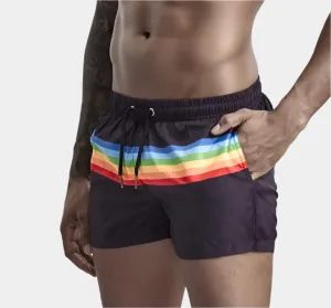 Pride Stripe Swim Shorts
