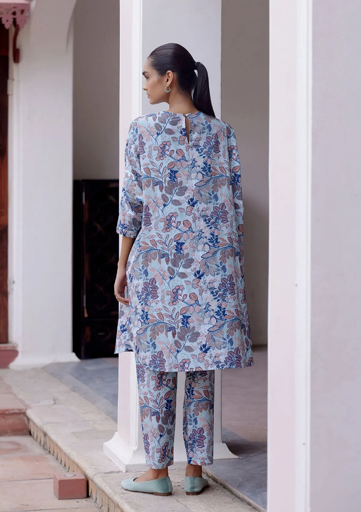 Sage Printed Co-ord