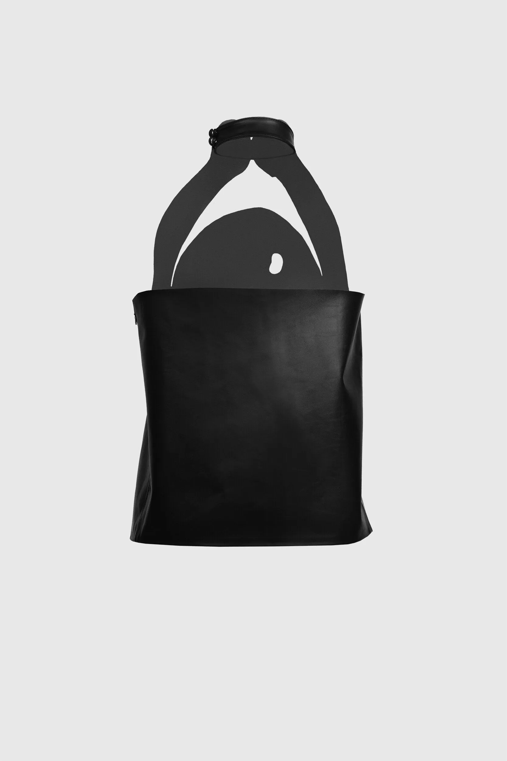 Scream Leather Top - Black