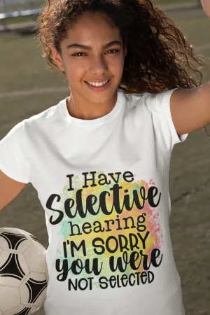 Selective Hearing-Women's Relaxed T-Shirt